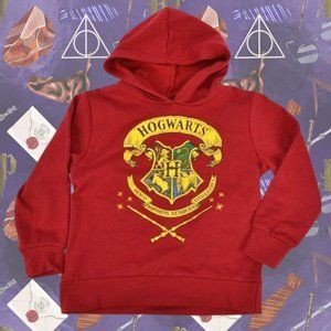 Harry Potter Little Boy's Hoodie Sweatshirt, Hogwarts Fleece Size Small NEW